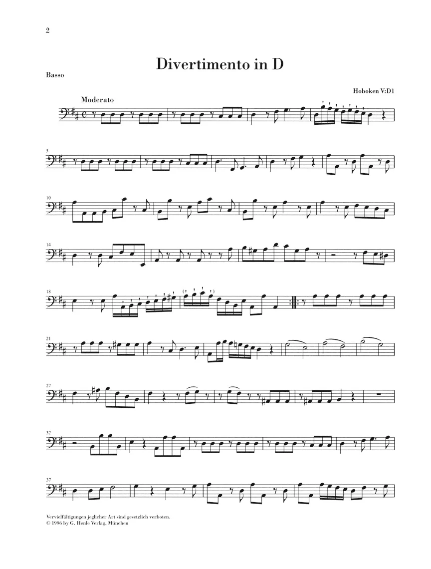 Haydn: String Trios, Volume III (attributed to Haydn) - Image 4