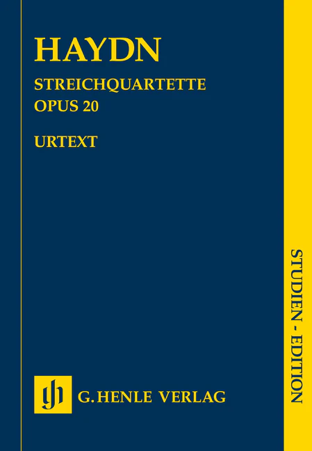 Haydn: String Quartets Book IV, Op. 20 (Study Score)