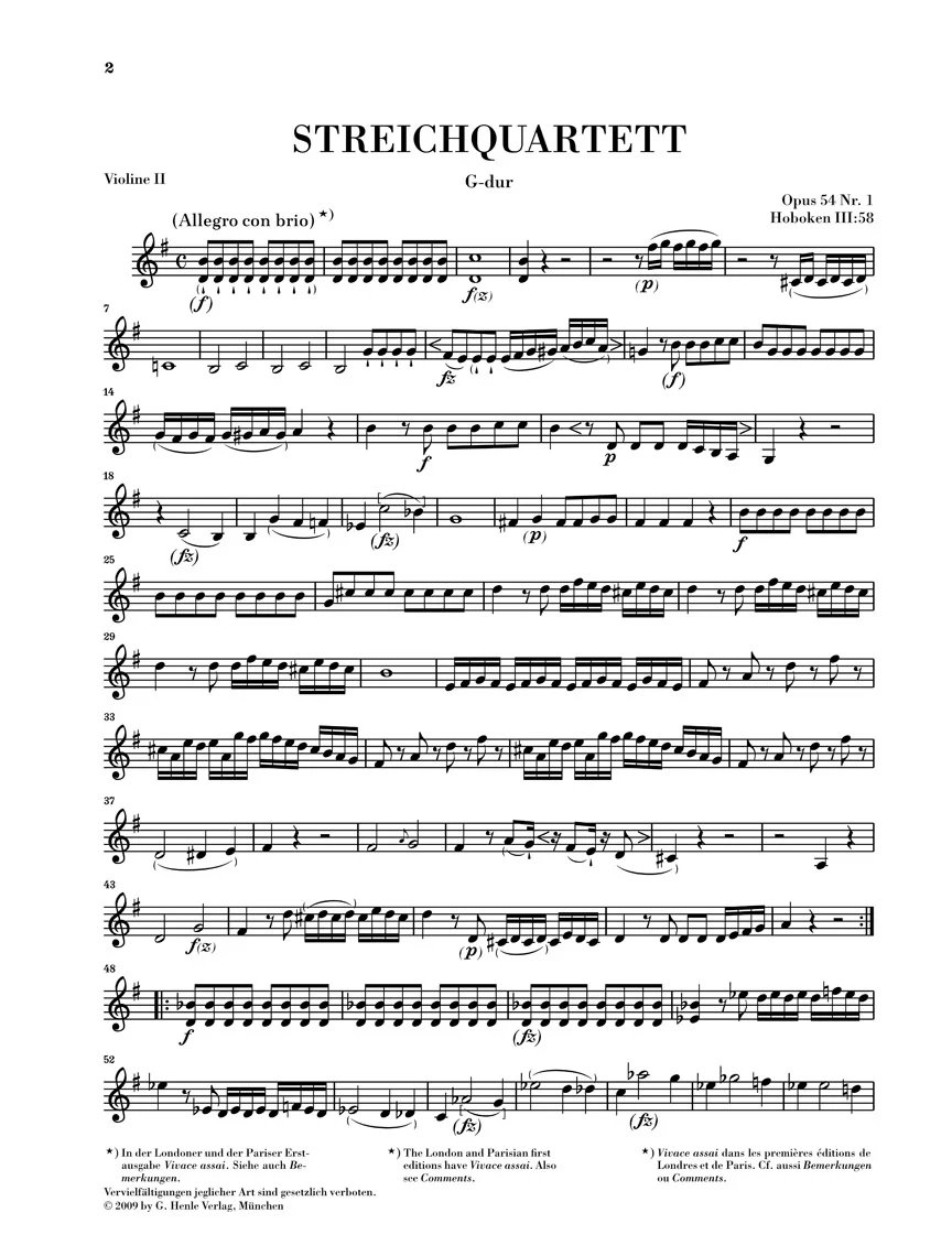 Clearance: Haydn String Quartets Volume 7 Opus 54 and 55 (Tost Quartets) - Image 3