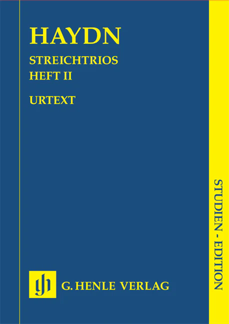 Haydn: String Trios, Volume 2 (Study Score)
