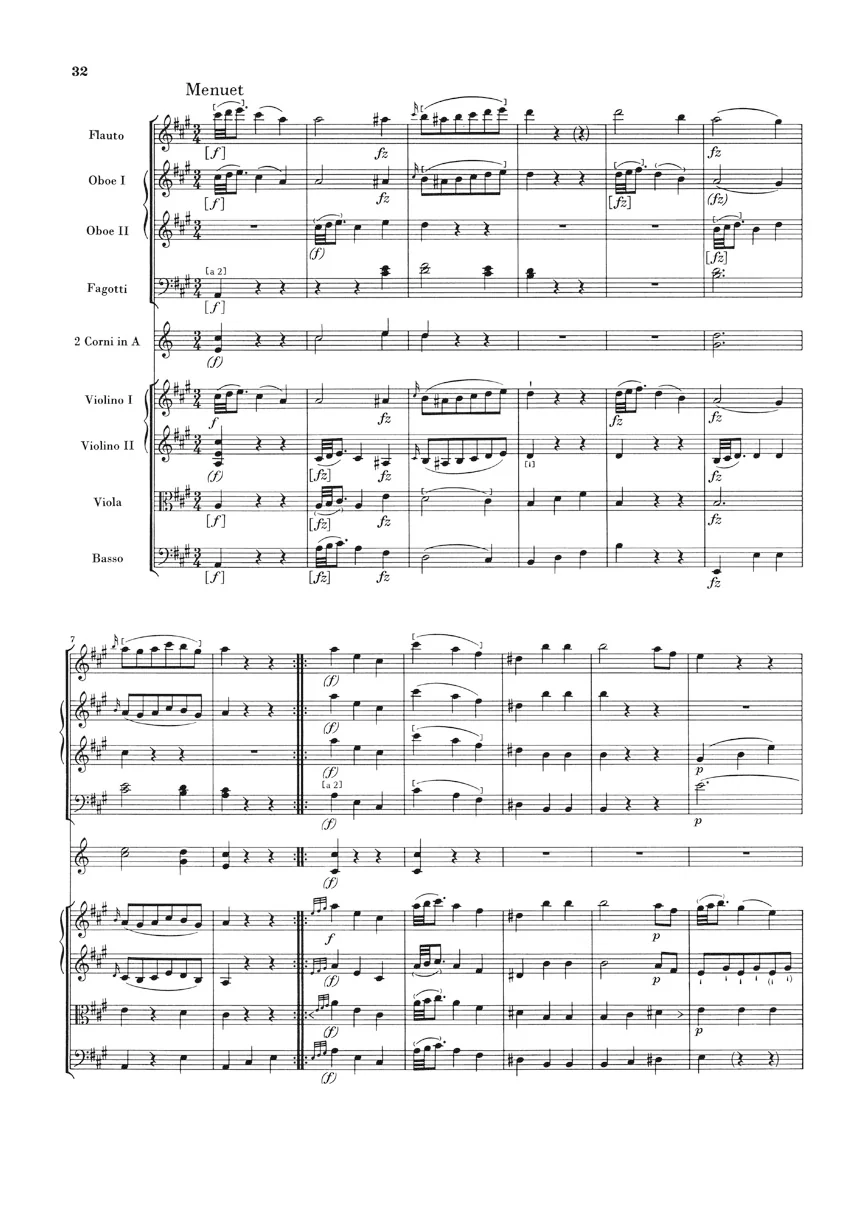 Haydn: Symphonie in A major Hob I:87 (Study Score) - Image 4