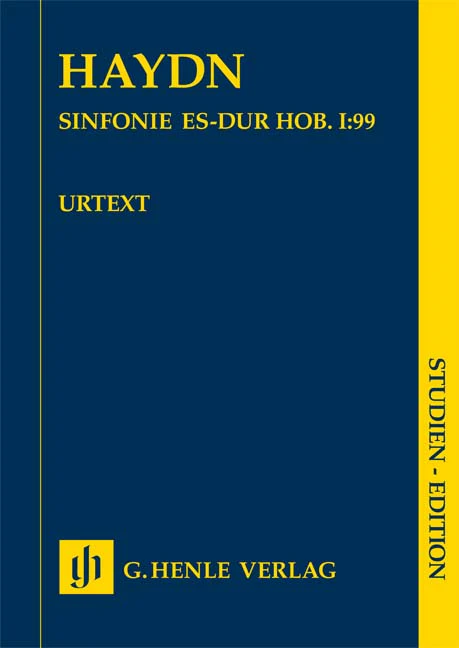 Haydn: Symphony in E flat major Hob I:99 (Study Score)