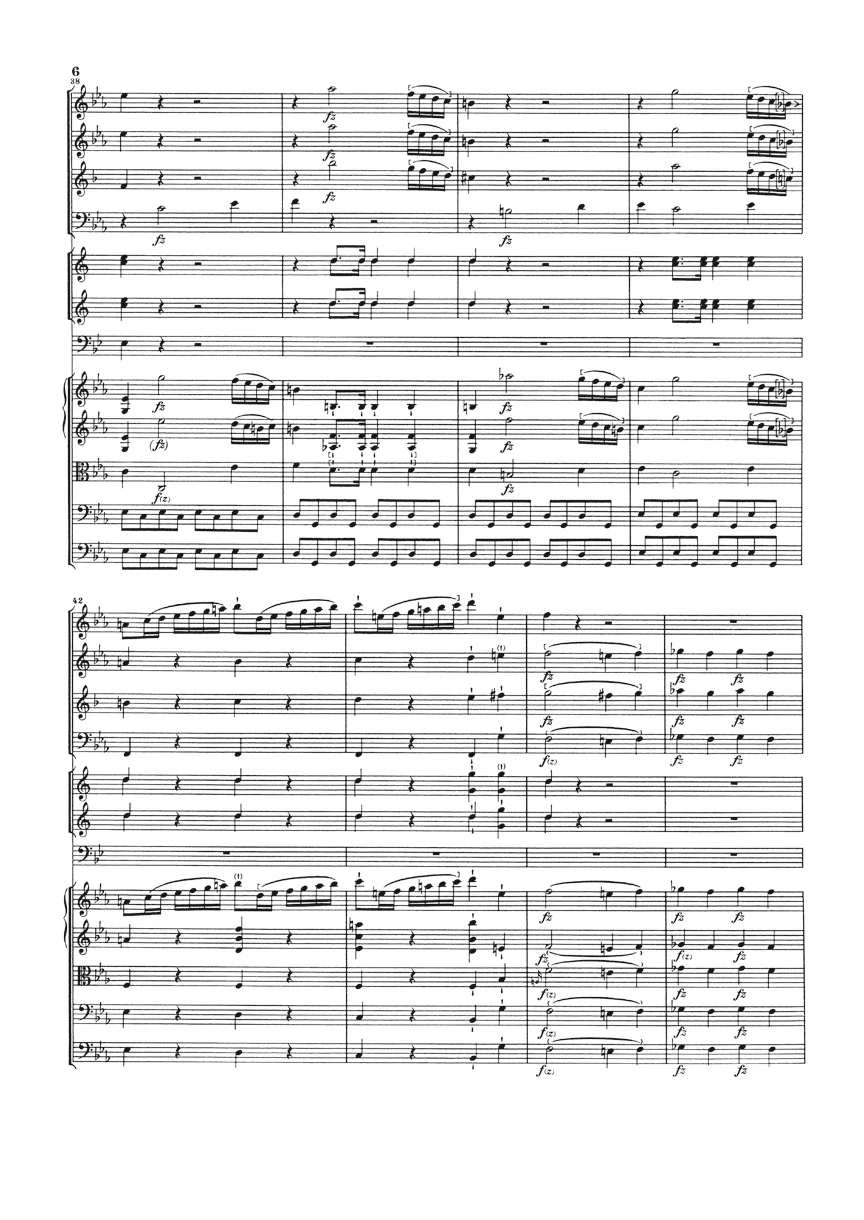 Haydn: Symphony in E flat major Hob I:99 (Study Score) - Image 3