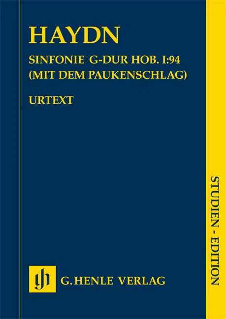 Haydn: Symphony in G major Hob I:94 (Study Score)