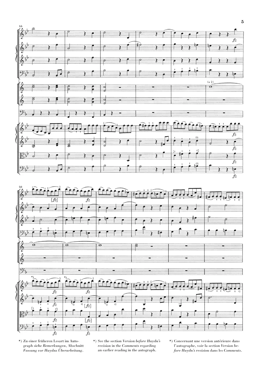 Haydn: Symphony in Bb major Hob. I:102 (Study Score) - Image 6