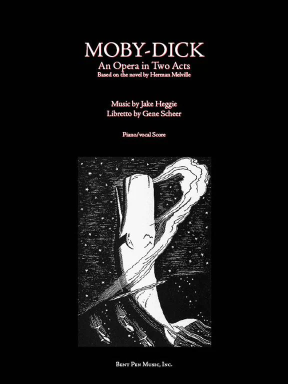 Clearance: Heggie Moby Dick Vocal Score