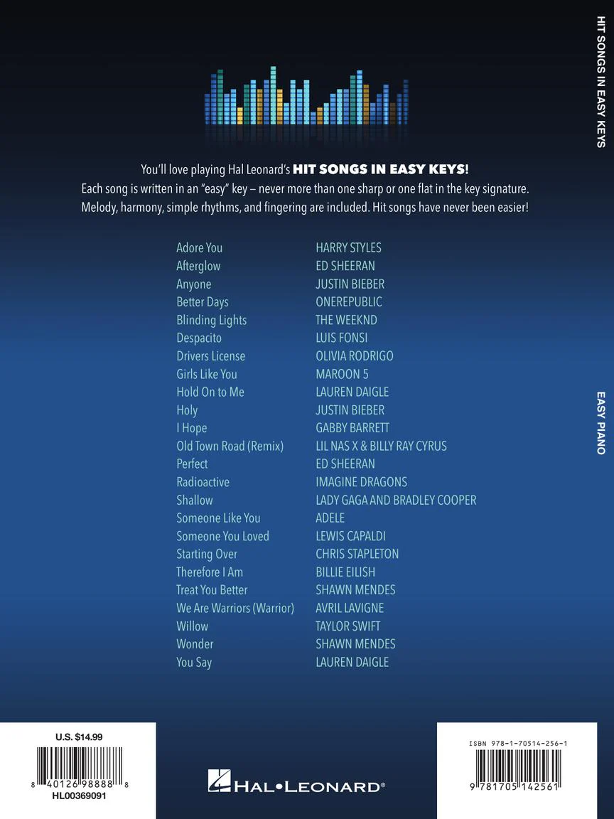 Hit Songs – In Easy Keys - Image 7