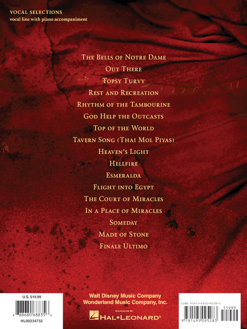 Menken: Hunchback of Notre Dame, The: The Stage Musical Vocal Selections - Image 5
