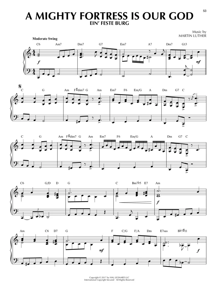 Hymns - Jazz Piano Solos Vol. 47 - Image 5