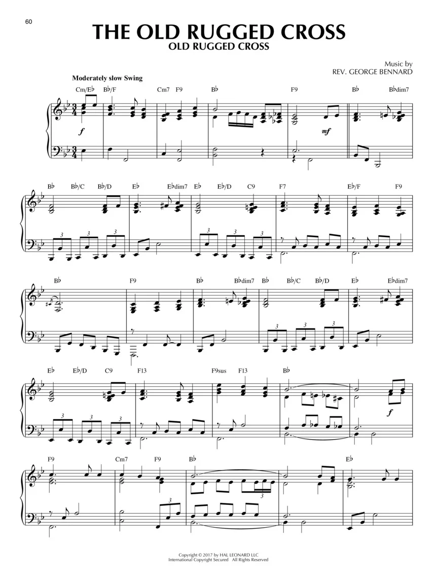 Hymns - Jazz Piano Solos Vol. 47 - Image 6