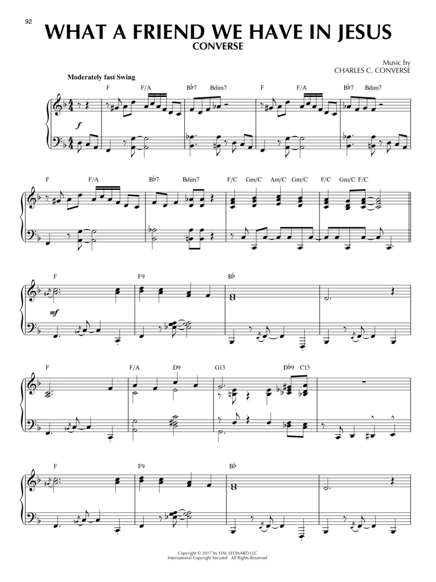 Hymns - Jazz Piano Solos Vol. 47 - Image 7