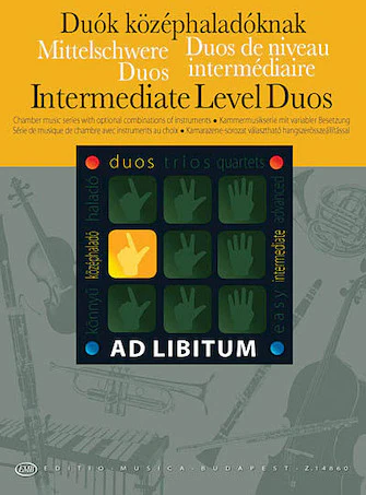 Intermediate Level Duos with Optional Combinations of Instruments Score and Parts