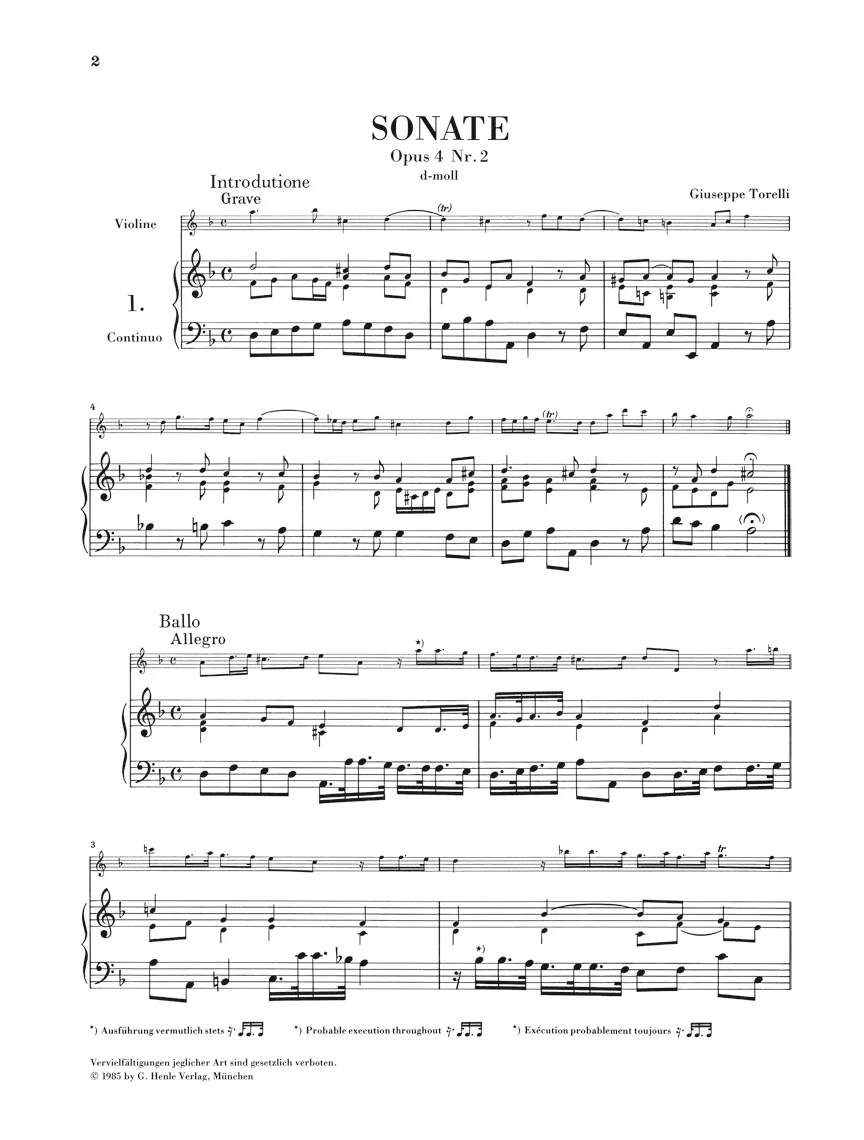 Italian Violin Music of the Baroque Era: Italian Violin Music of the Baroque Era, Volume I - Image 3