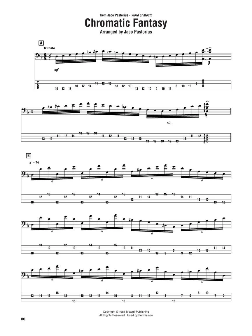 Jaco Pastorius Omnibook - Image 4