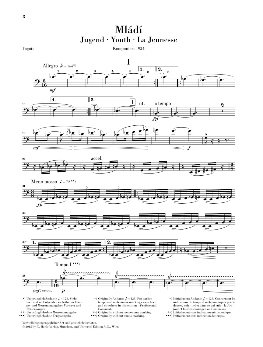 Janáček: Mládí (Youth) - Image 5