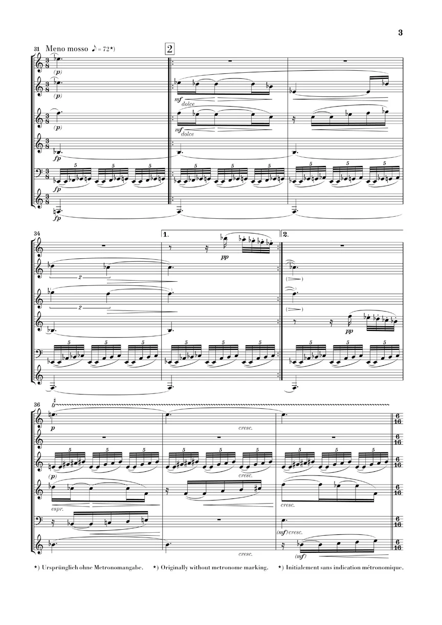 Janáček: Mládí (Youth) (Study Score) - Image 4