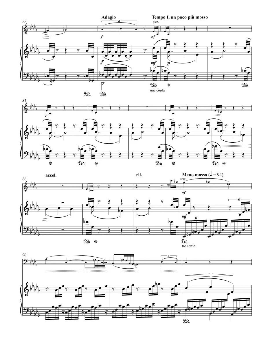 Janáček: Violin Sonata (arr. for cello) - Image 3