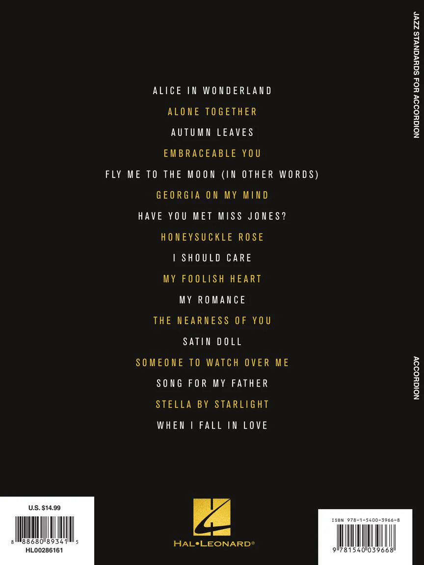 Jazz Standards for Accordion - Image 6
