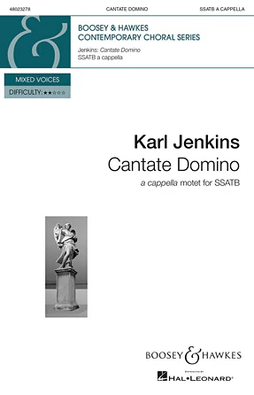 Jenkins Cantate Domino from Adiemus: Songs of Sanctuary SSATB a cappella, Latin