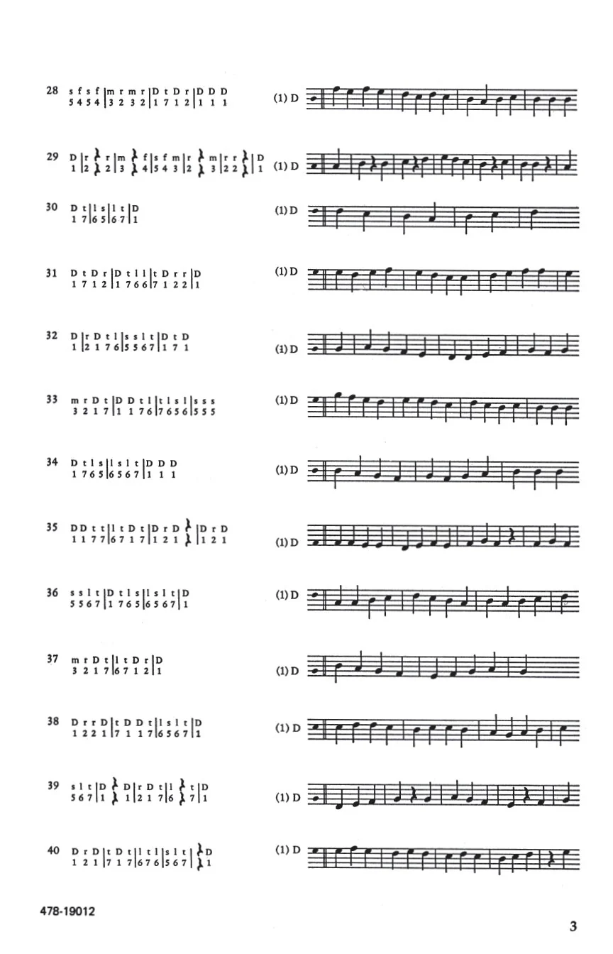 Jenson Sight Singing Course, The (Vol. I) - Image 4