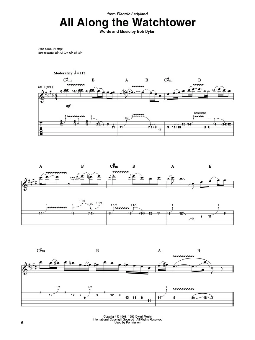 Hendrix, Jimi - Omnibook - Image 3