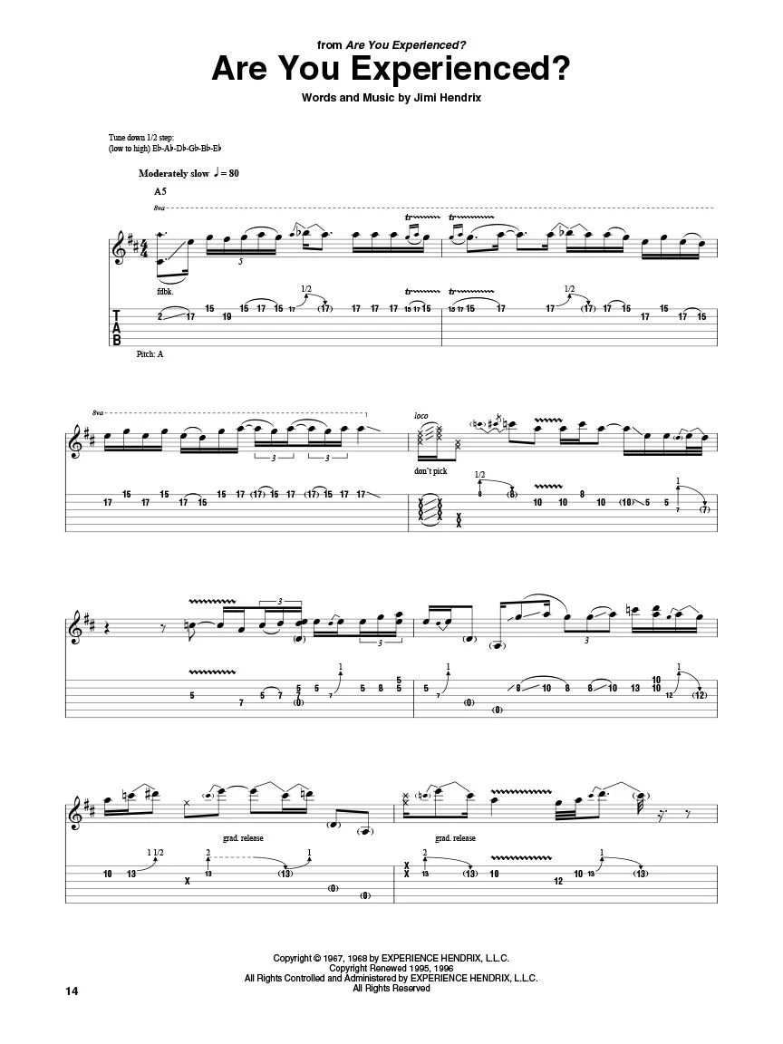 Hendrix, Jimi - Omnibook - Image 4