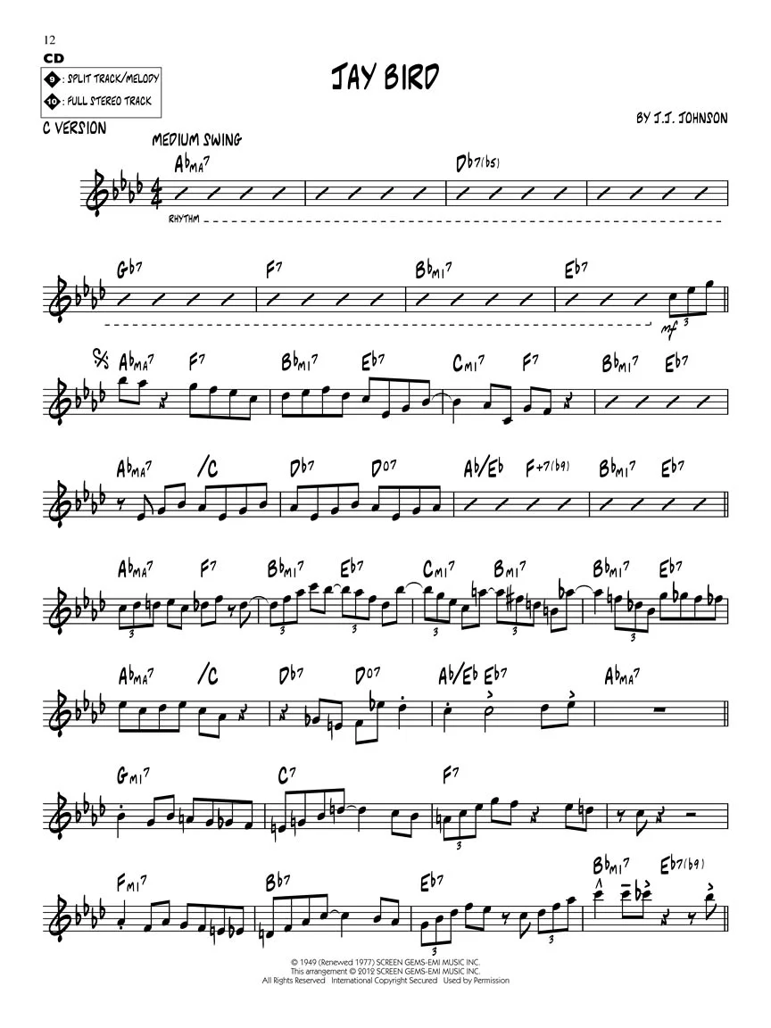 Johnson, J.J. - Jazz Play-Along Series Vol. 152 - Image 5