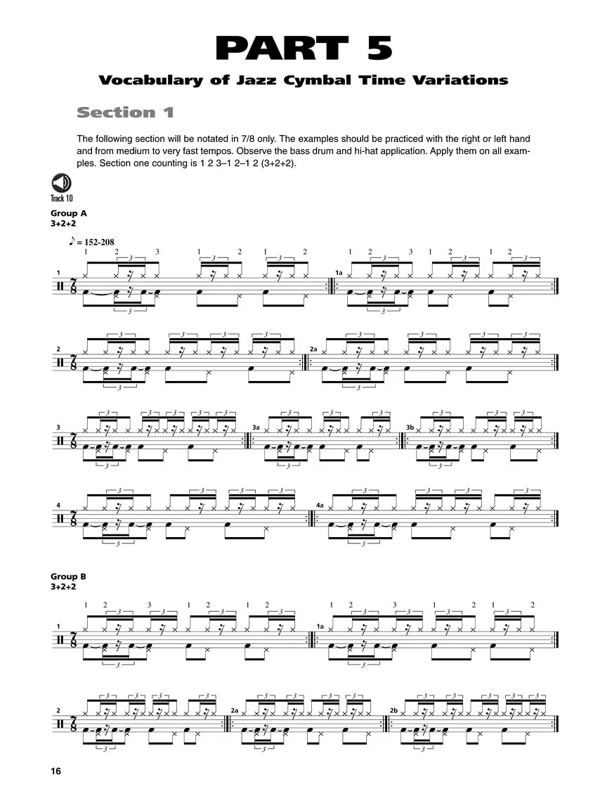 Odd Times - Patterns for Rock, Jazz, and Latin at the Drumset - Image 5