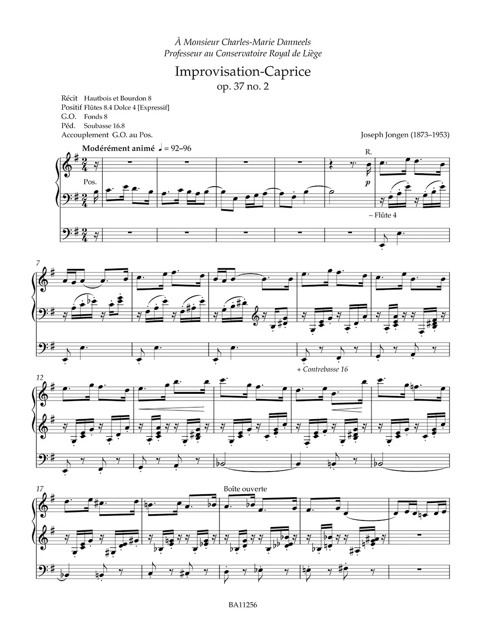 Jongen: Complete Works for Organ and for Harmonium - Volume II - Image 2