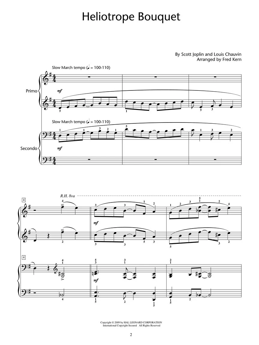 Joplin Ragtime Duets - Image 3