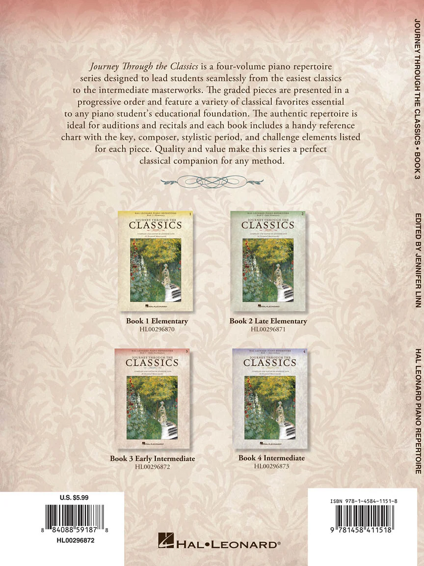 Hal Leonard Journey Through the Classics: Book 3 Early Intermediate - Image 2