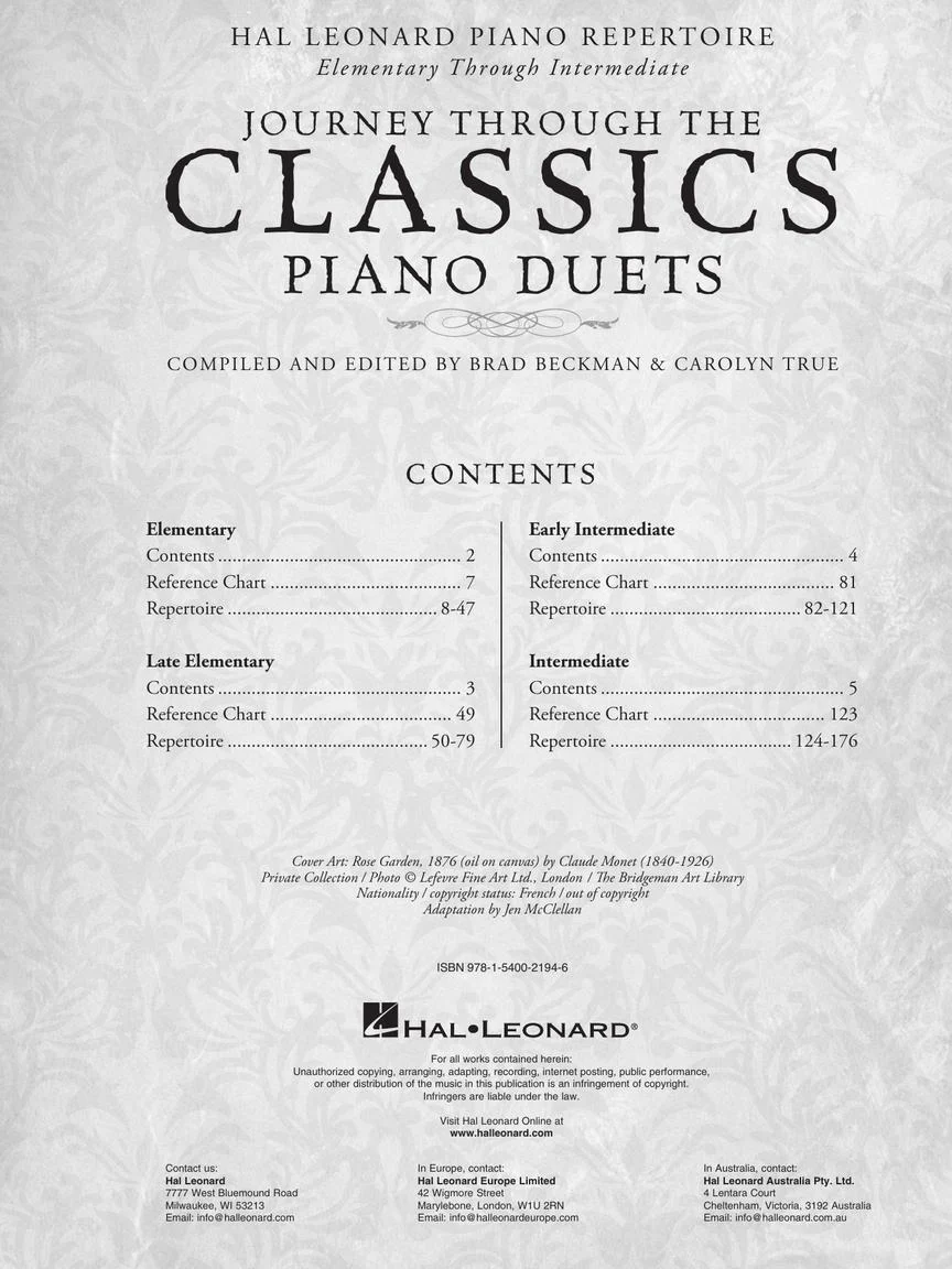 Journey Through the Classics Piano Duets - Image 3