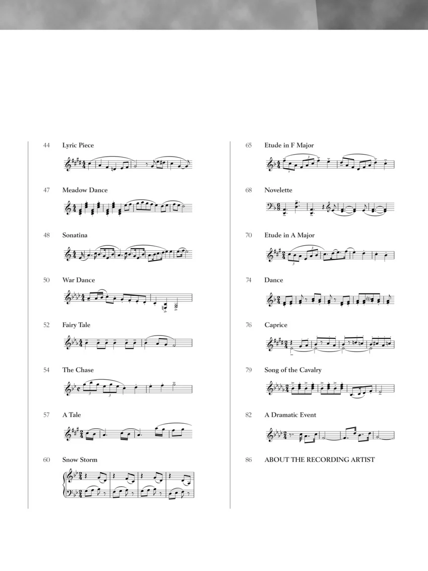 Kabalevsky - 30 Pieces for Children, Op. 27 - Image 3