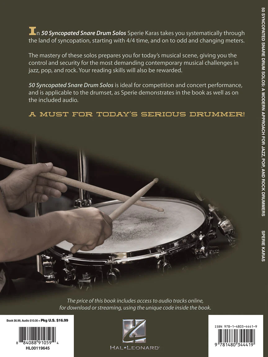 50 Syncopated Snare Drum Solos - Image 2