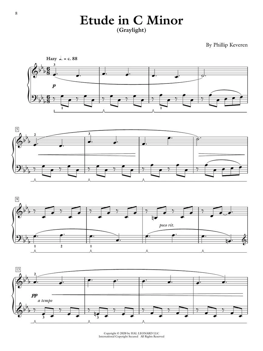 Keveren Circles - Character Etudes in 24 Keys - Image 6