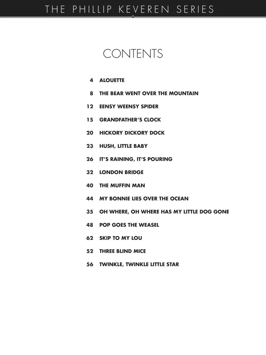 Songs from Childhood for Easy Classical Piano - Image 2