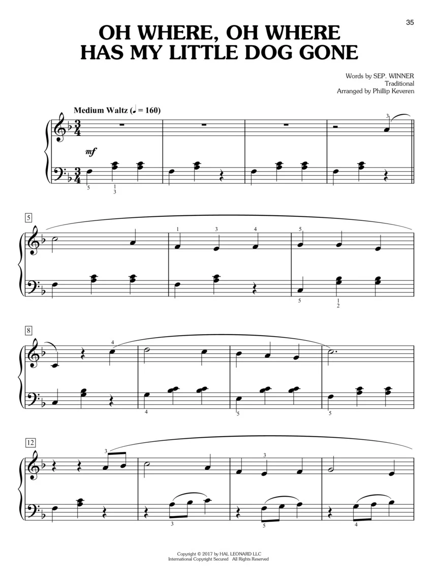 Songs from Childhood for Easy Classical Piano - Image 4