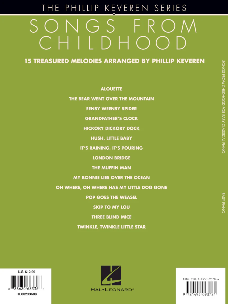 Songs from Childhood for Easy Classical Piano - Image 6