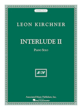 Kirchner Interlude II Piano Solo