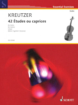 Kreutzer 42 Études ou caprices