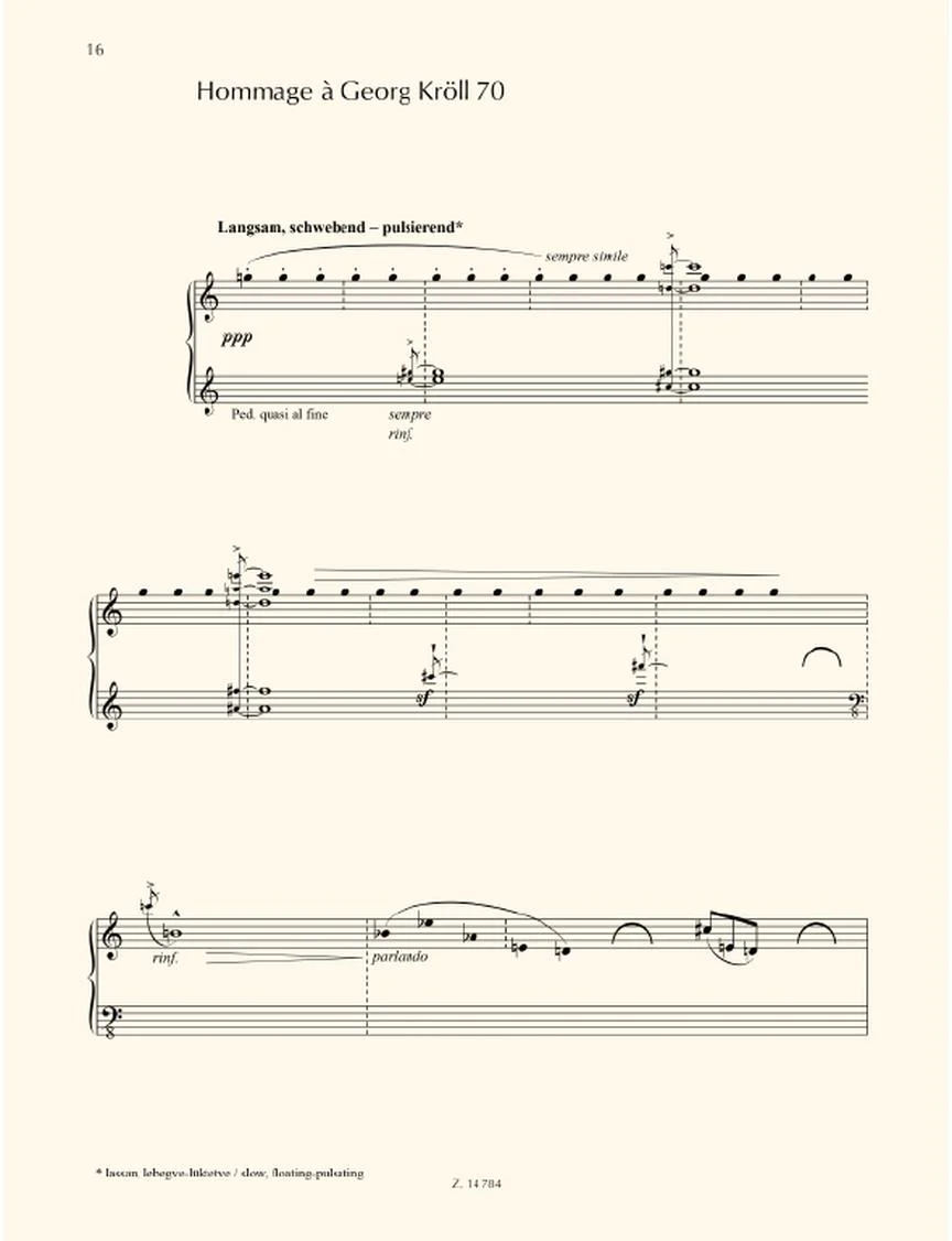 Kurtag Games Volume 9 for Piano (Spiele, Jatekok 9) - Image 3
