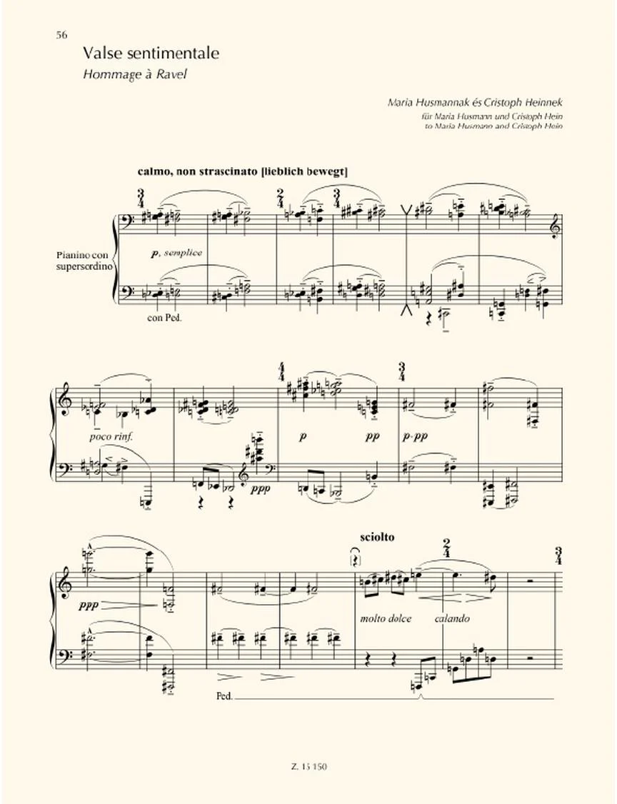 Kurtag Games X Diary Entries, Personal Messages  for Piano Solo - Image 7