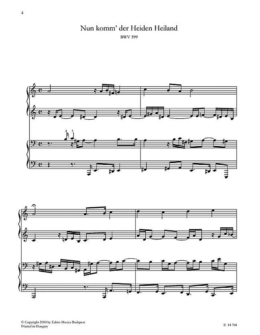 Kurtag Seven Bach Chorales - Image 2