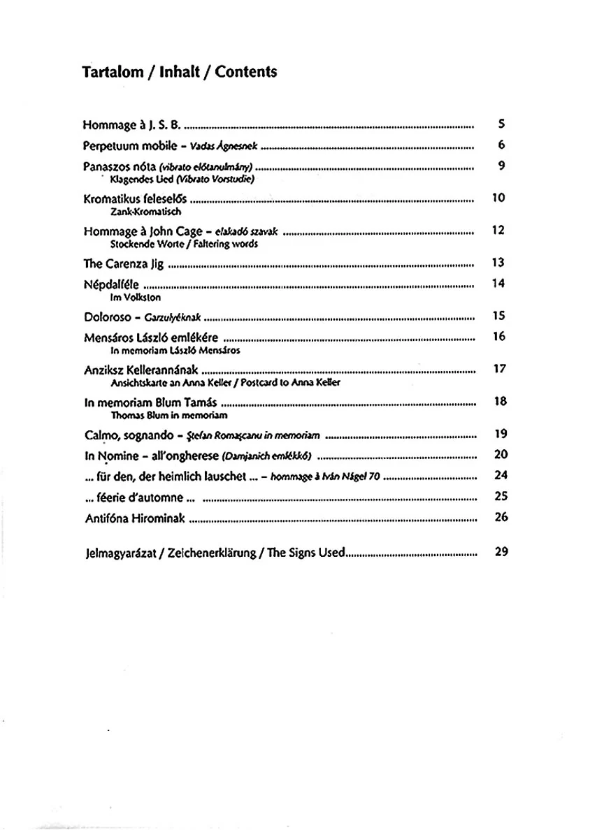 Kurtag Signs, Games and Messages for Violin - Image 2