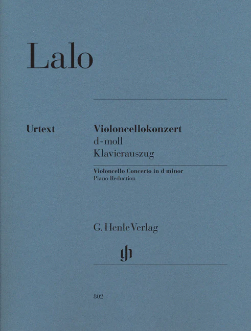 Lalo: Cello Concerto in d minor