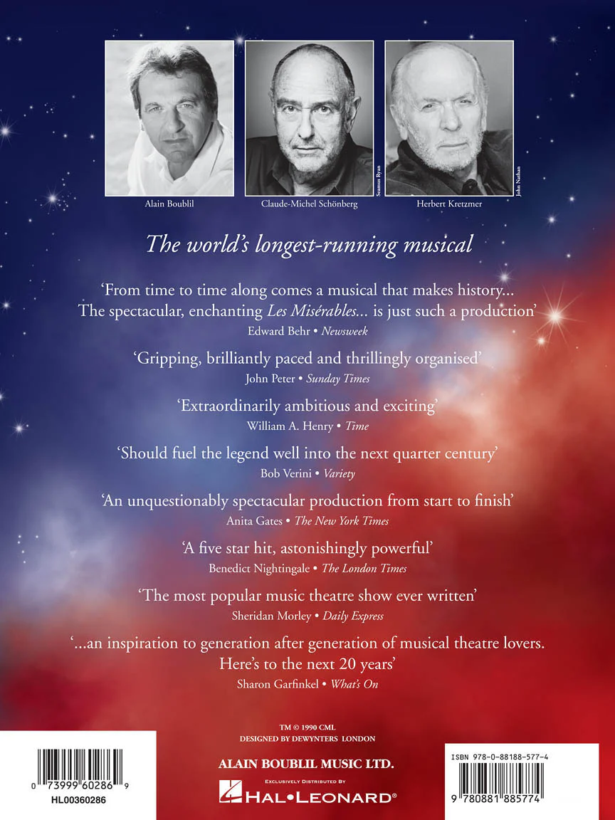 Les Misérables - Piano/Vocal Selections Updated Edition - Image 4