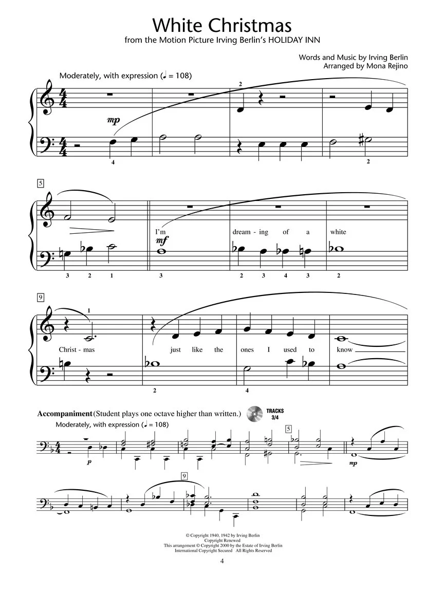 More Christmas Piano Solos - Level 3 - Hal Leonard Student Piano Library - Image 3