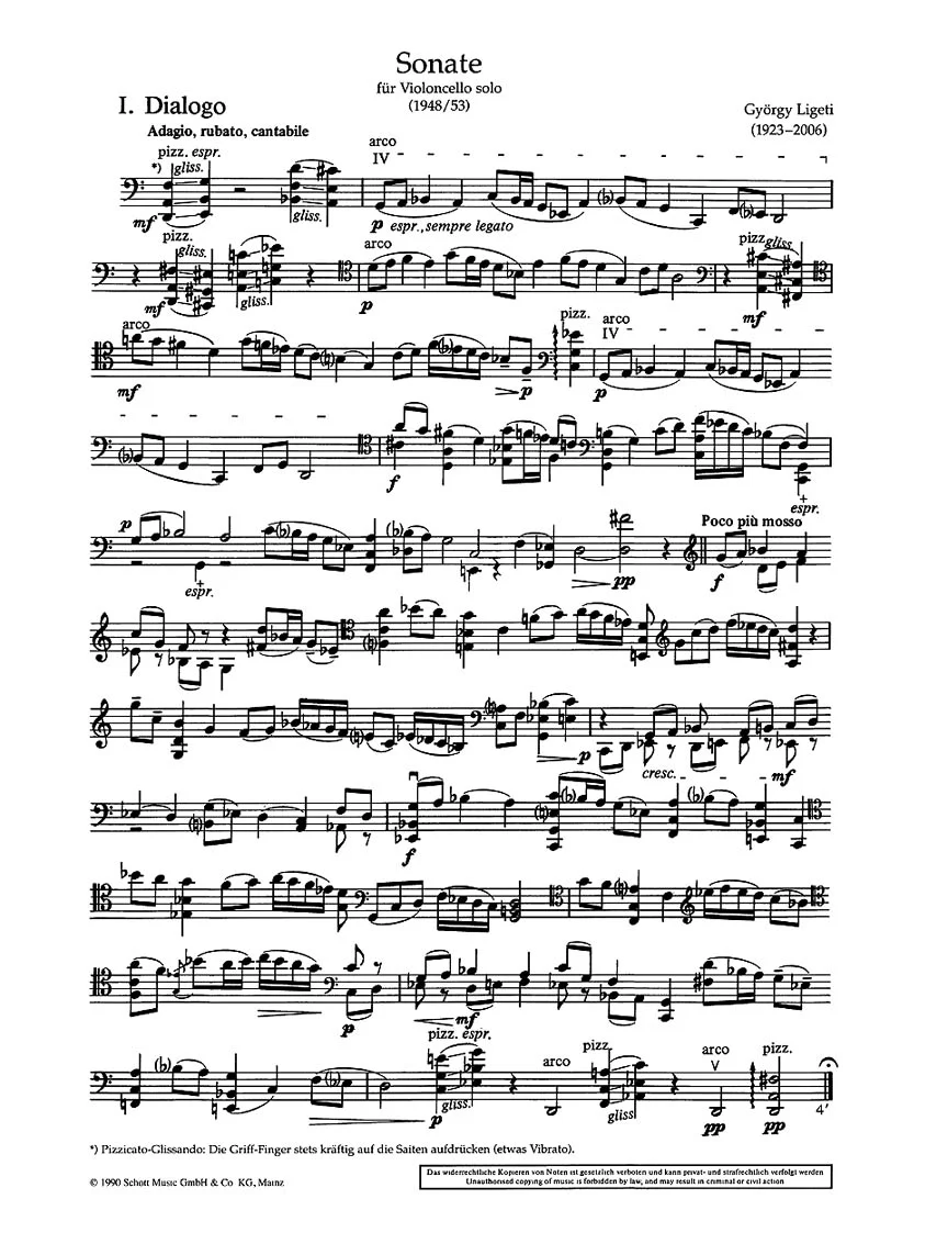 Ligeti Cello Sonata - Image 2