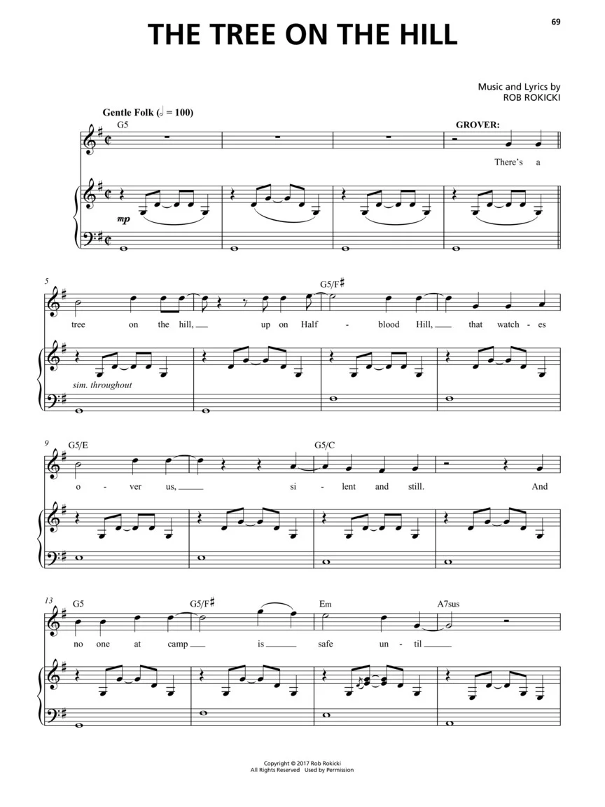 The Lightning Thief Vocal Selections - Image 5