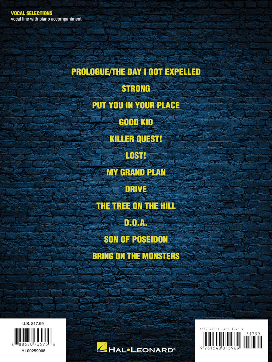 The Lightning Thief Vocal Selections - Image 7